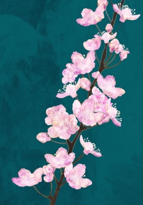 Picture of APRIL CHERRY BLOSSOMS GREEN