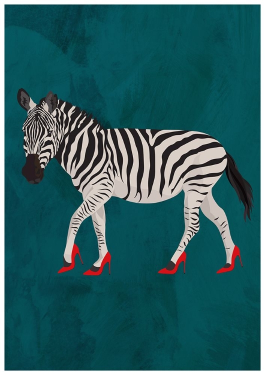 Picture of ZEBRA IN HEELS 2