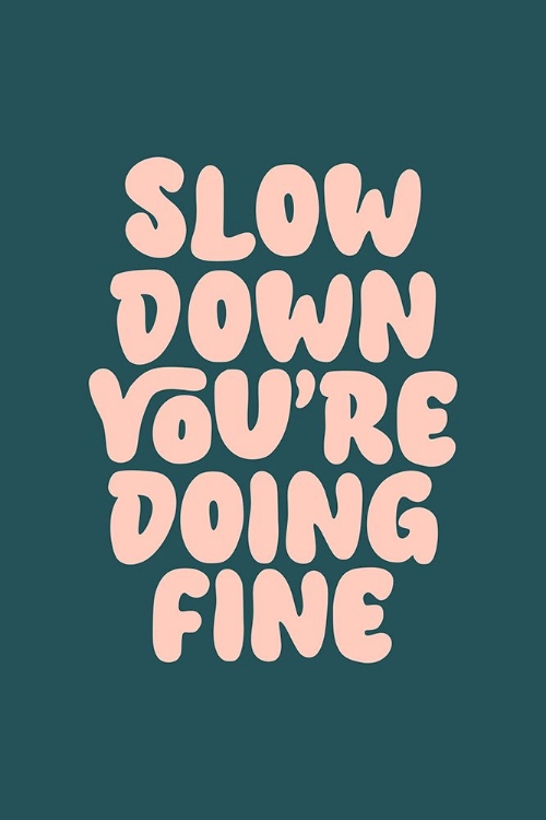 Picture of SLOW DOWN YOUAND#039;RE DONG FINE 255258