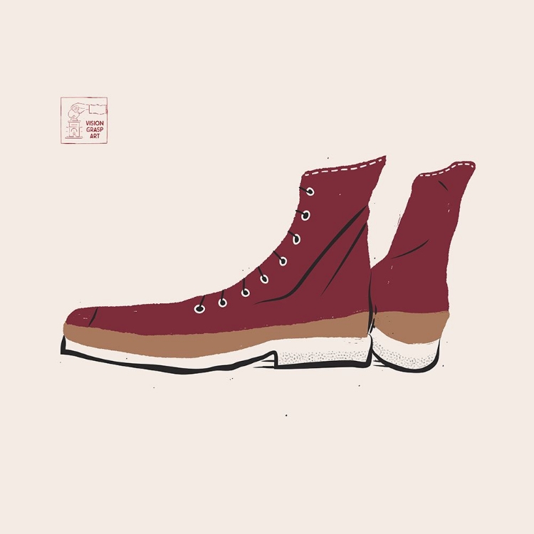 Picture of BURGUNDY SHOES