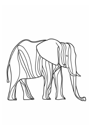 Picture of LINE ELEPHANT