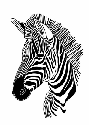 Picture of LINES ART ZEBRA