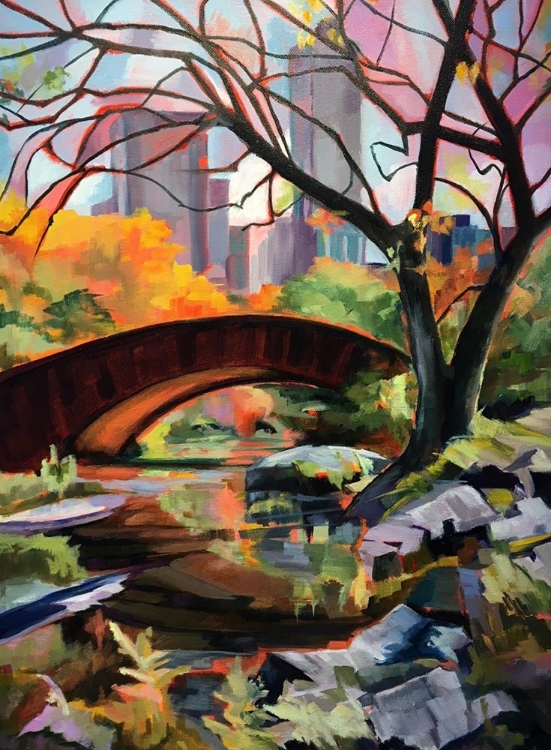 Picture of BRIDGE IN CENTRAL PARK