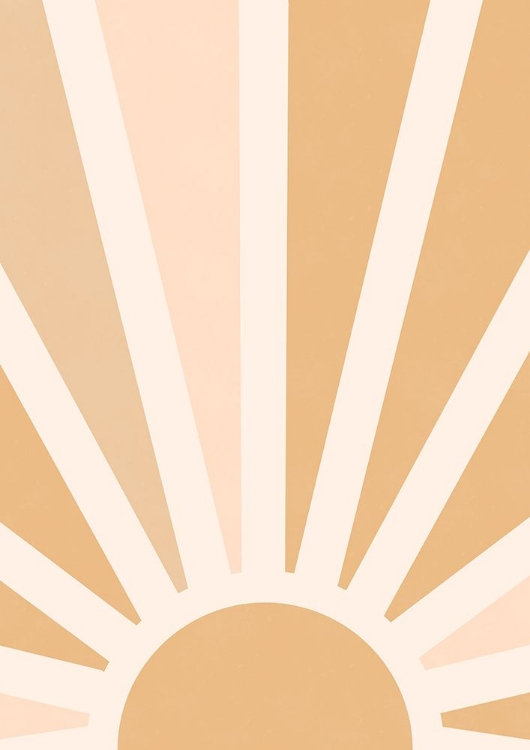 Picture of LIGHT BLUSH SUNBURST