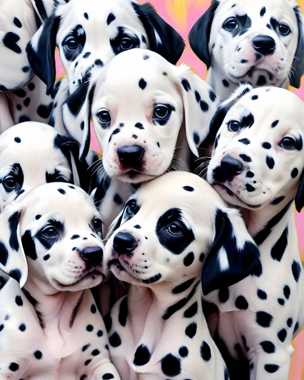 Picture of DALMATIAN LOVE