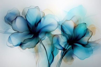 Picture of FLORAL BLUES II