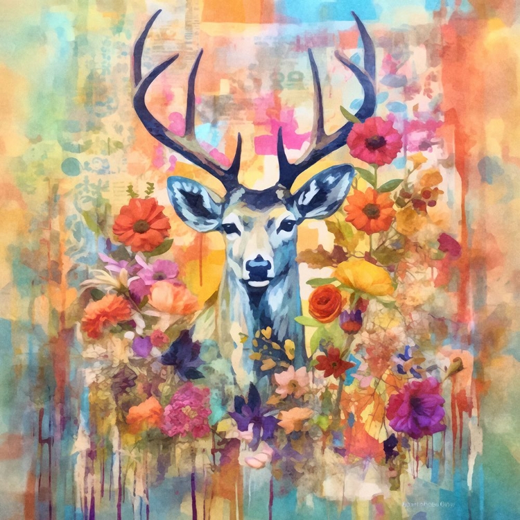 Picture of FANTASY FOREST DEER II