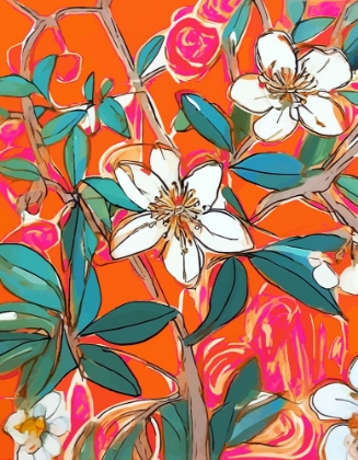 Picture of ORANGE BLOSSOM FOREST