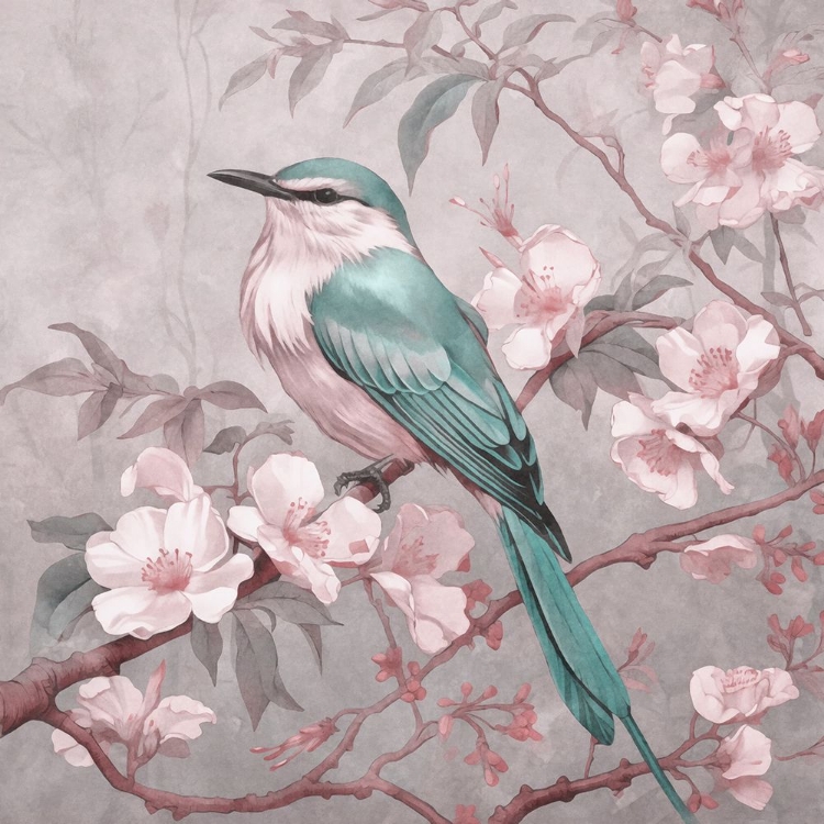 Picture of CHINOISERIE BIRD SPRING VIBES 003