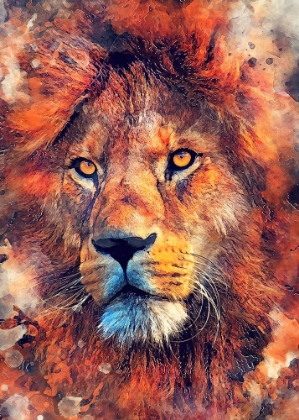 Picture of LION ANIMAL ART