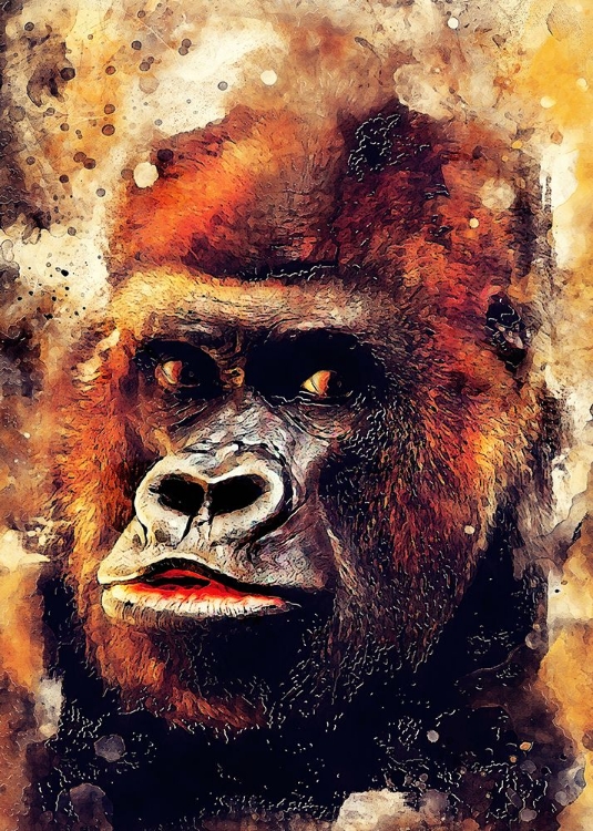 Picture of GORILLA  ANIMAL ART