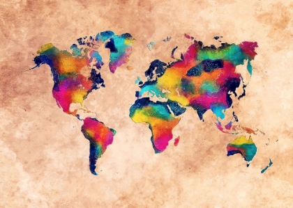 Picture of MAP OF THE WORLD (10)