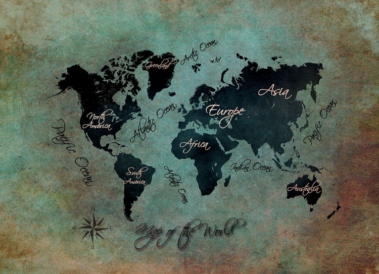 Picture of MAP OF THE WORLD (14)