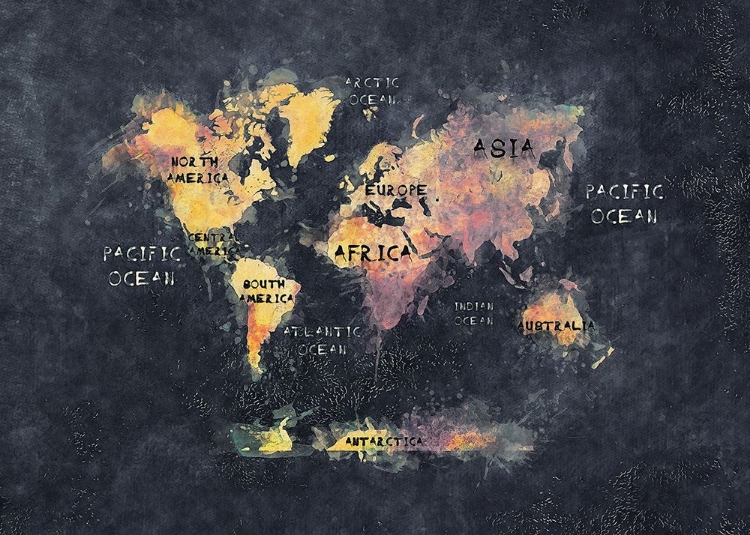 Picture of MAP OF THE WORLD (35)