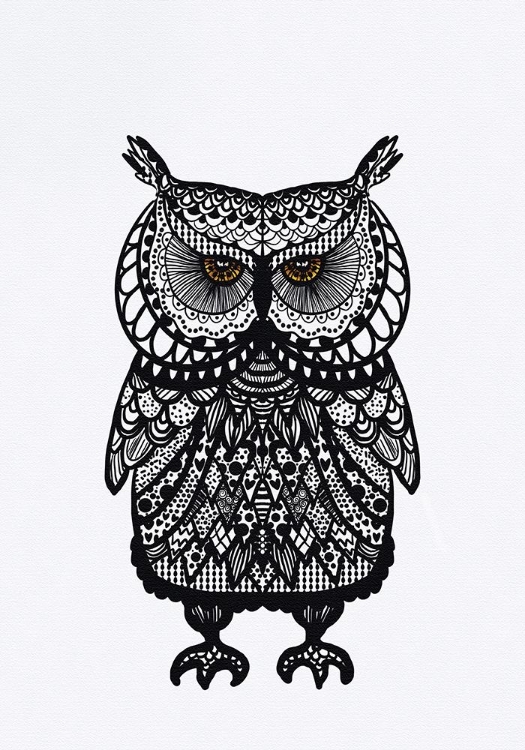 Picture of OWL IN PATTERNS