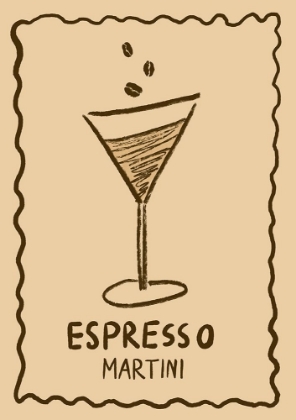 Picture of POSTER ESPRESSO MARTINI UP