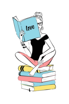 Picture of BOOK LOVE GIRL