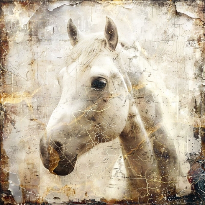 Picture of HORSE VINTAGE ART ILLUSTRATION 02