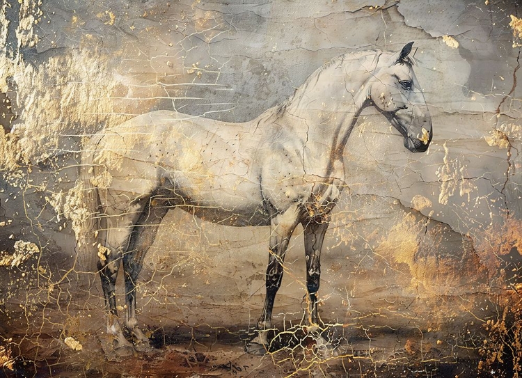 Picture of HORSE VINTAGE ART ILLUSTRATION 06