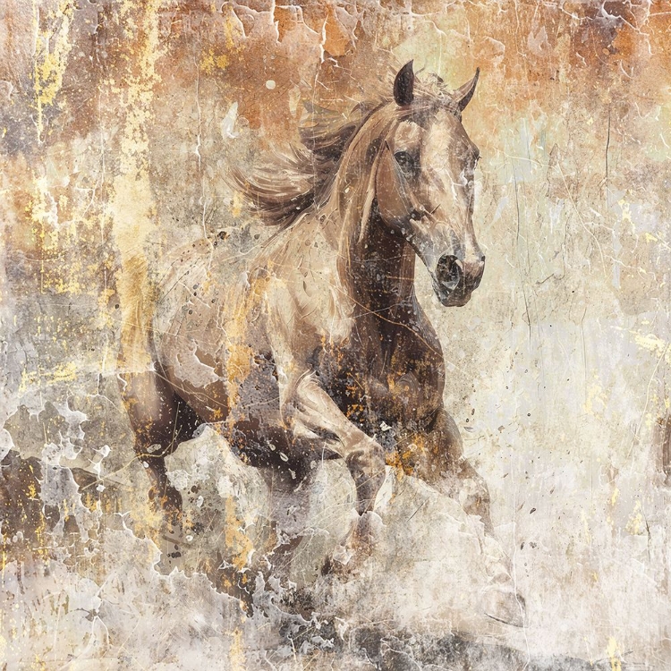 Picture of HORSE VINTAGE ART ILLUSTRATION 08