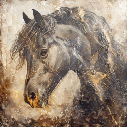 Picture of HORSE VINTAGE ART ILLUSTRATION 11