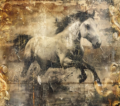 Picture of HORSE VINTAGE ART ILLUSTRATION 12