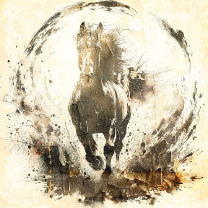 Picture of HORSE VINTAGE ART ILLUSTRATION 14