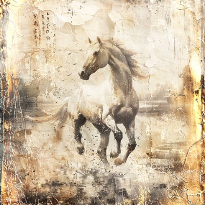 Picture of HORSE VINTAGE ART ILLUSTRATION 16