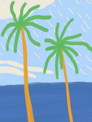 Picture of PALM BEACH HOLIDAY ILLUSTRATION