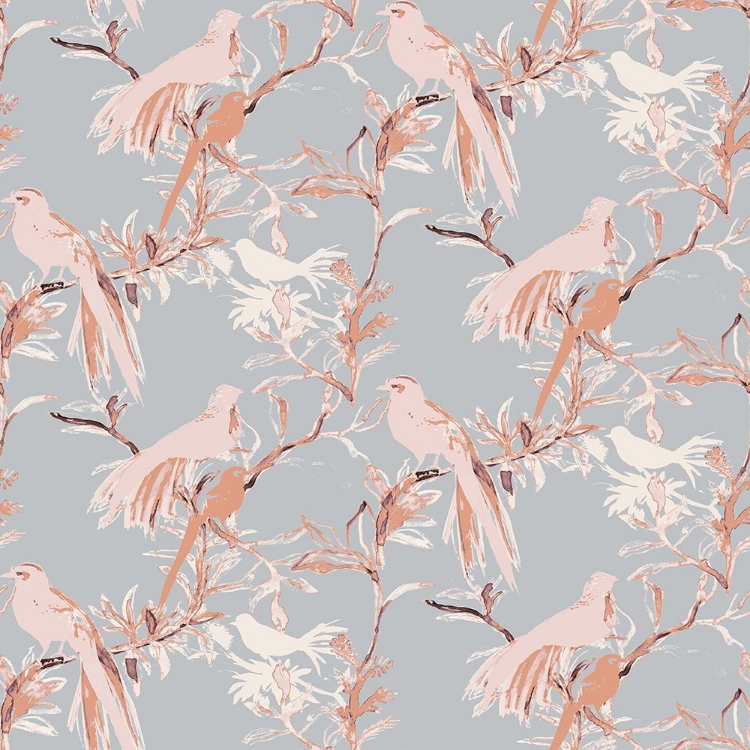 Picture of BIRDS PINK AND GREY