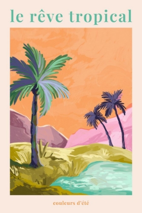 Picture of LE RAAVE TROPICAL - PALMTREES