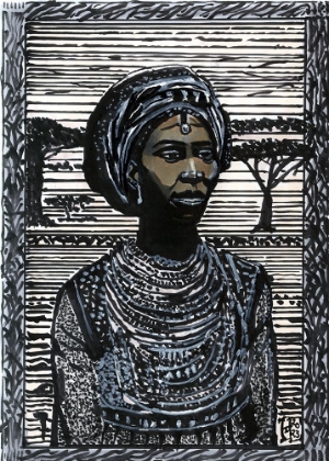 Picture of AFRICAN WOMAN 1