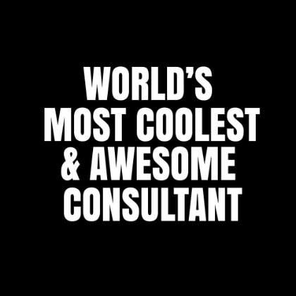 Picture of WORLDAND#039;S MOST COOLEST AND AWESOME CONSULTANT