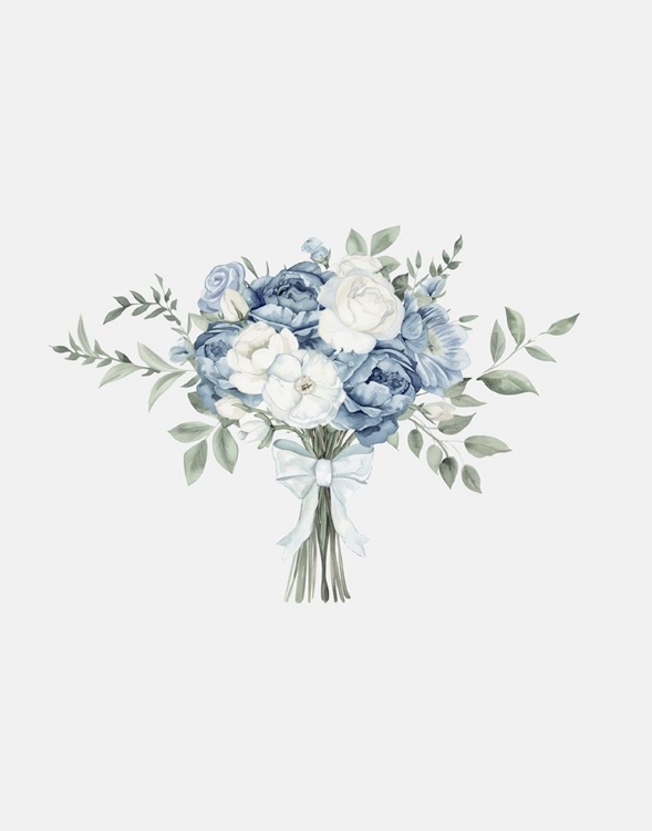 Picture of COASTAL BOUQUET WITH BOW