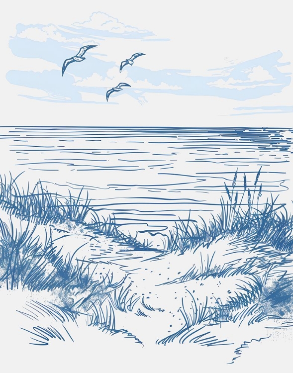 Picture of SEASCAPE SKETCH