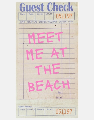 Picture of MEET ME AT THE BEACH   PINK