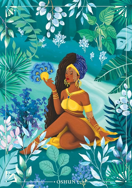 Picture of OSHUN ORISHA GODDESS