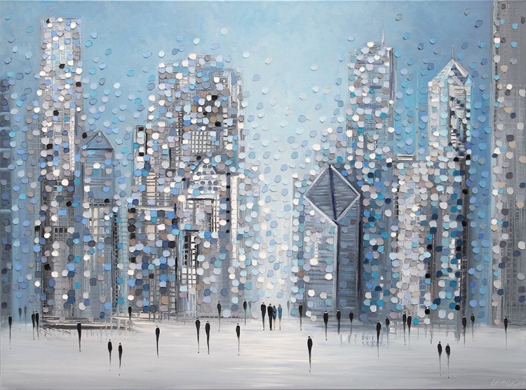 Picture of ERMILKINA CHICAGO 36X48 OIL