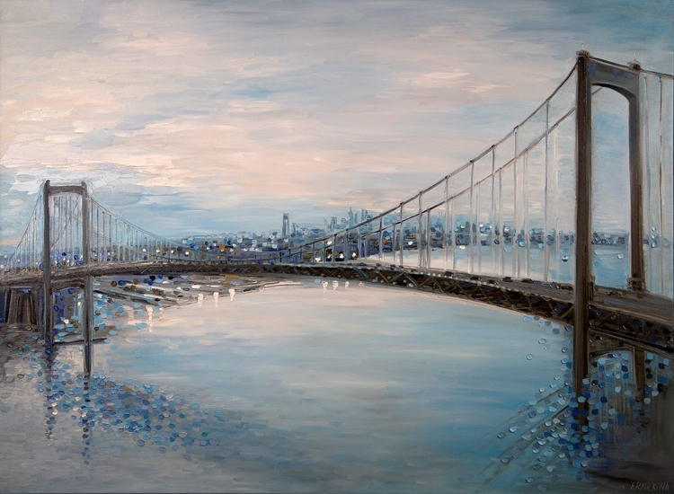 Picture of ERMILKINA WALTWHITMANBRIDGE 36X48 OIL