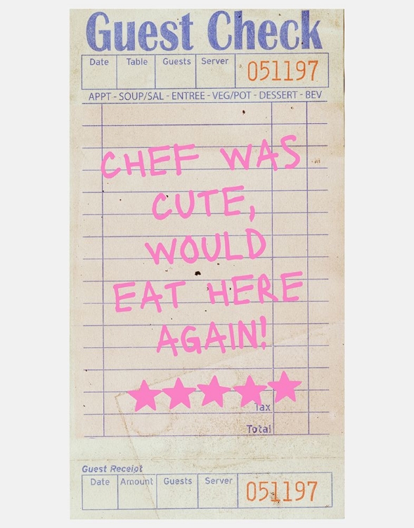 Picture of CHEF WAS CUTE   PINK