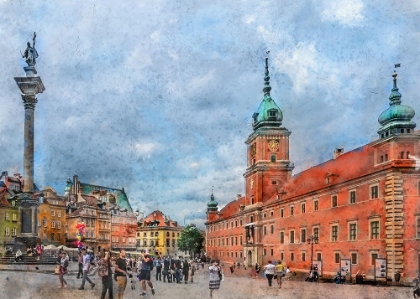 Picture of WARSAW CITY WATERCOLOR ART POLAND (34)