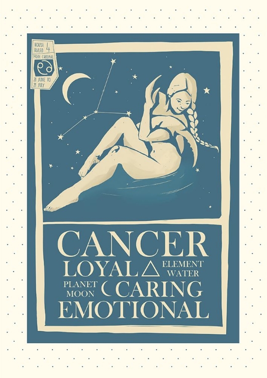 Picture of CANCER ZODIAC POSTER