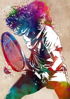 Picture of SPORT TENNIS PLAYER ART (2)