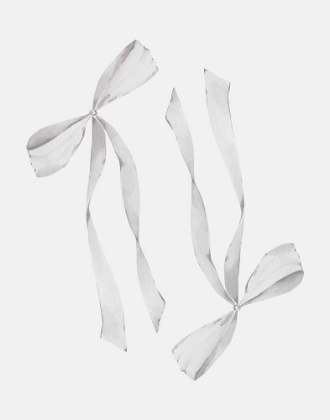 Picture of TWO WHITE BOWS