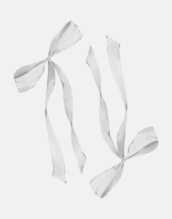 Picture of TWO WHITE BOWS