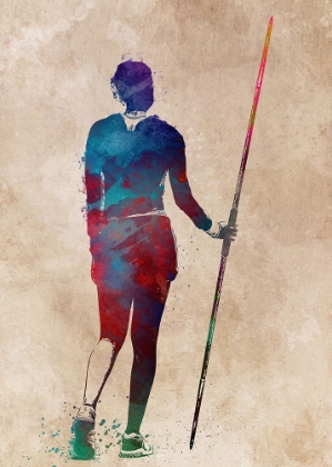 Picture of SPORT JAVELIN THROW ART