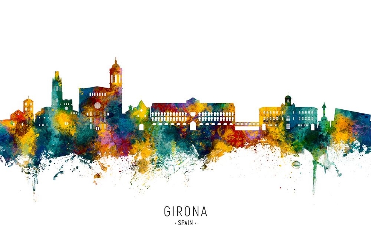 Picture of GIRONA SPAIN SKYLINE