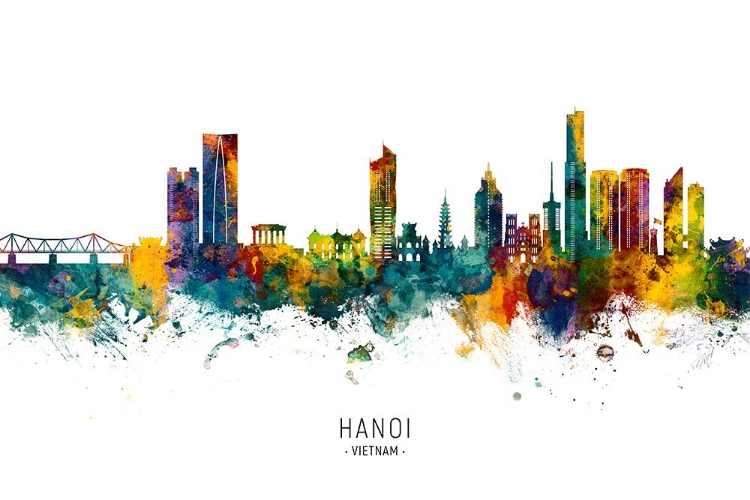 Picture of HANOI (SAIGON) VIETNAM SKYLINE