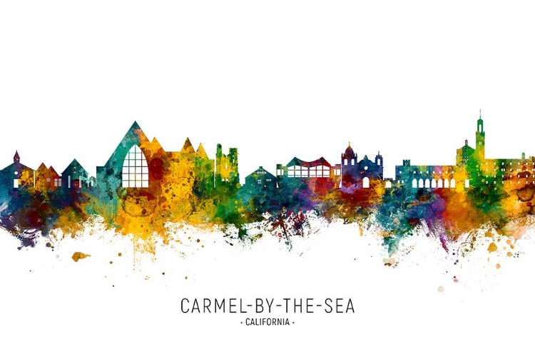 Picture of CARMEL-BY-THE-SEA CALIFORNIA SKYLINE