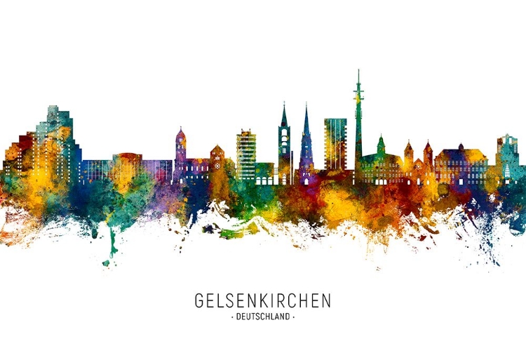 Picture of GELSENKIRCHEN GERMANY SKYLINE